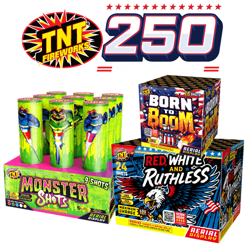 TNT Fireworks 250 Years of America